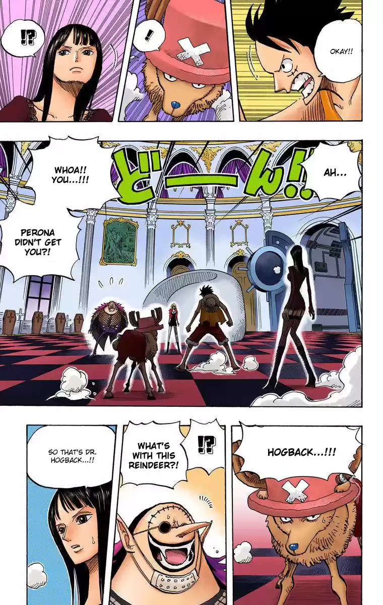 One Piece - Digital Colored Comics Vol.48 Chapter 461: Ghost Buster