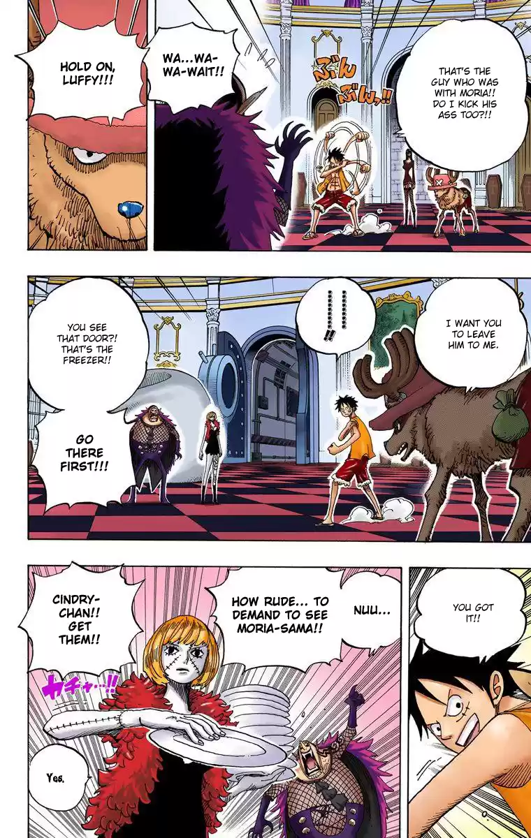 One Piece - Digital Colored Comics Vol.48 Chapter 461: Ghost Buster
