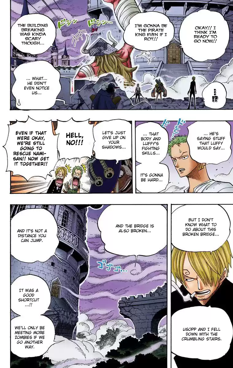 One Piece - Digital Colored Comics Vol.48 Chapter 461: Ghost Buster