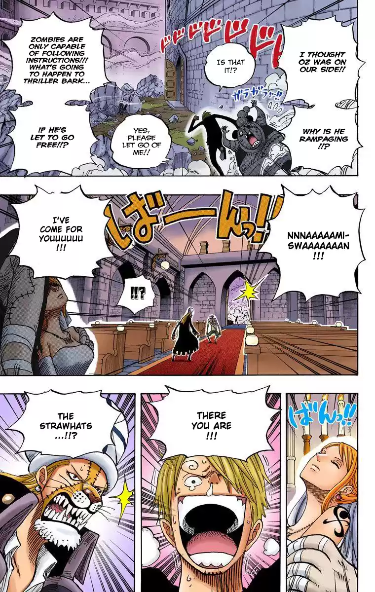 One Piece - Digital Colored Comics Vol.48 Chapter 462: Oz's Adventure