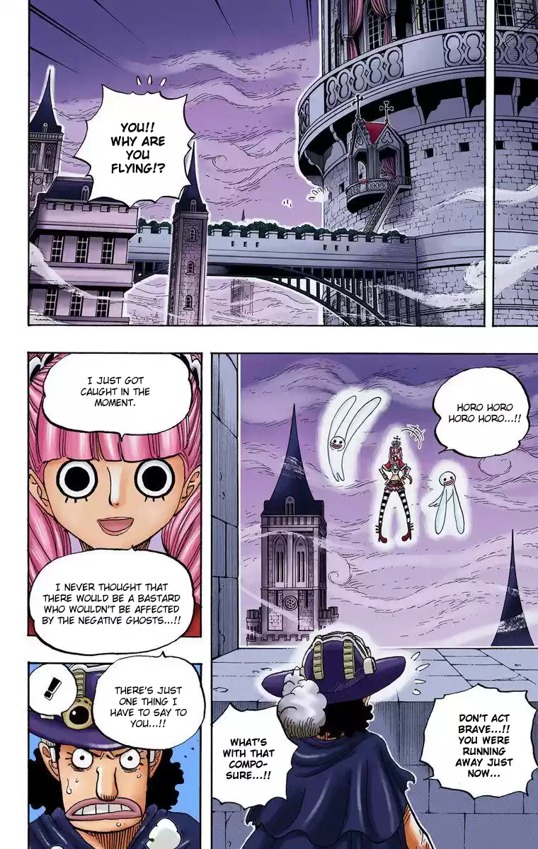 One Piece - Digital Colored Comics Vol.48 Chapter 465: Pirate Usopp Vs Princess Perona