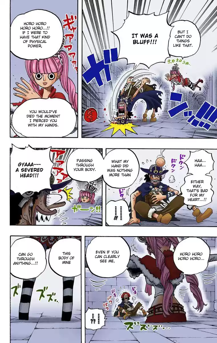 One Piece - Digital Colored Comics Vol.48 Chapter 465: Pirate Usopp Vs Princess Perona