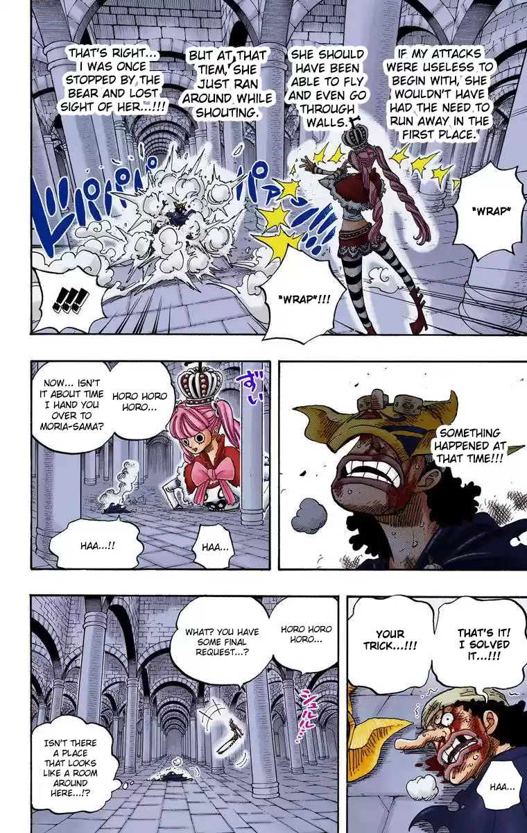 One Piece - Digital Colored Comics Vol.48 Chapter 465: Pirate Usopp Vs Princess Perona