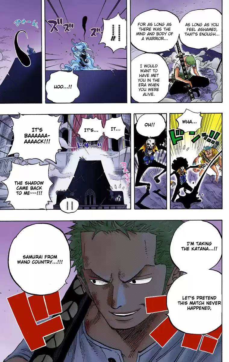 One Piece - Digital Colored Comics Vol.48 Chapter 467: Pirate Zoro Vs Samurai Ryuma