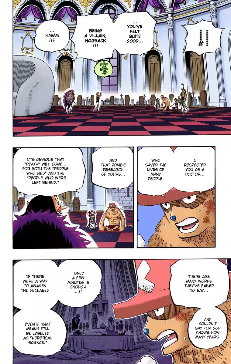 One Piece - Digital Colored Comics Vol.48 Chapter 468: Pirate Chopper Vs Enigma Hogback