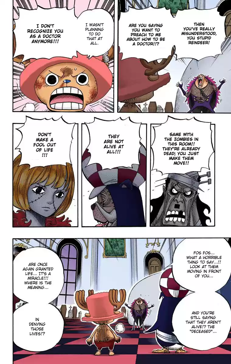 One Piece - Digital Colored Comics Vol.48 Chapter 468: Pirate Chopper Vs Enigma Hogback