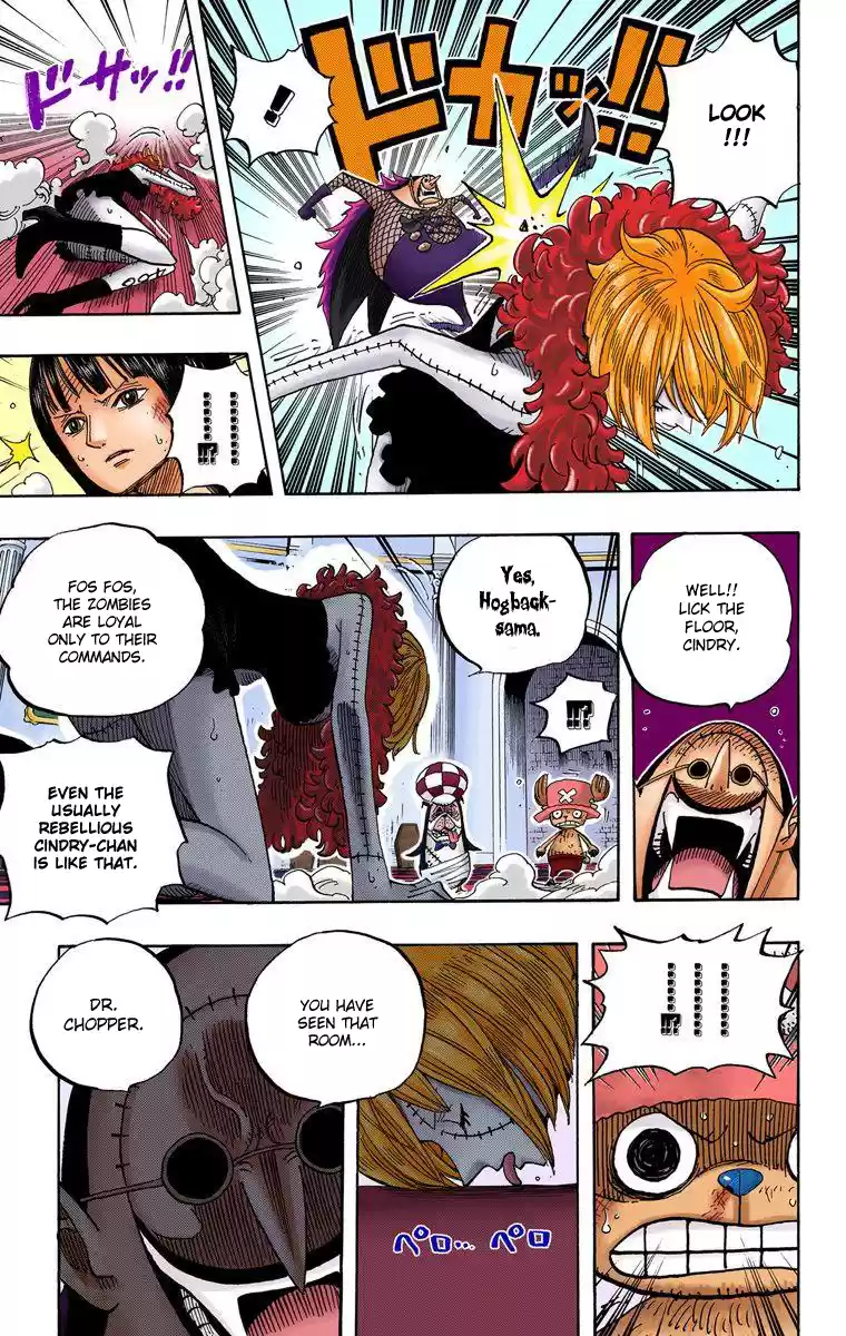 One Piece - Digital Colored Comics Vol.48 Chapter 468: Pirate Chopper Vs Enigma Hogback