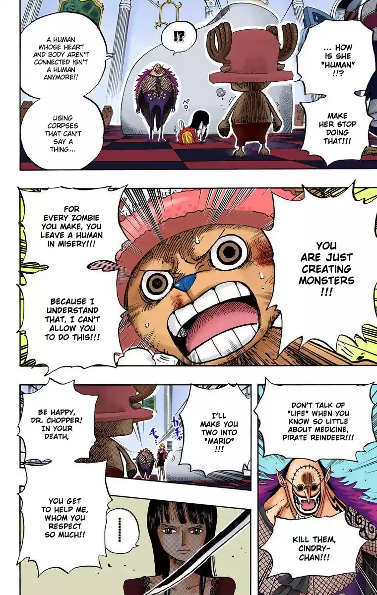 One Piece - Digital Colored Comics Vol.48 Chapter 468: Pirate Chopper Vs Enigma Hogback