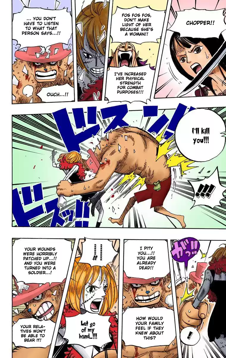 One Piece - Digital Colored Comics Vol.48 Chapter 468: Pirate Chopper Vs Enigma Hogback