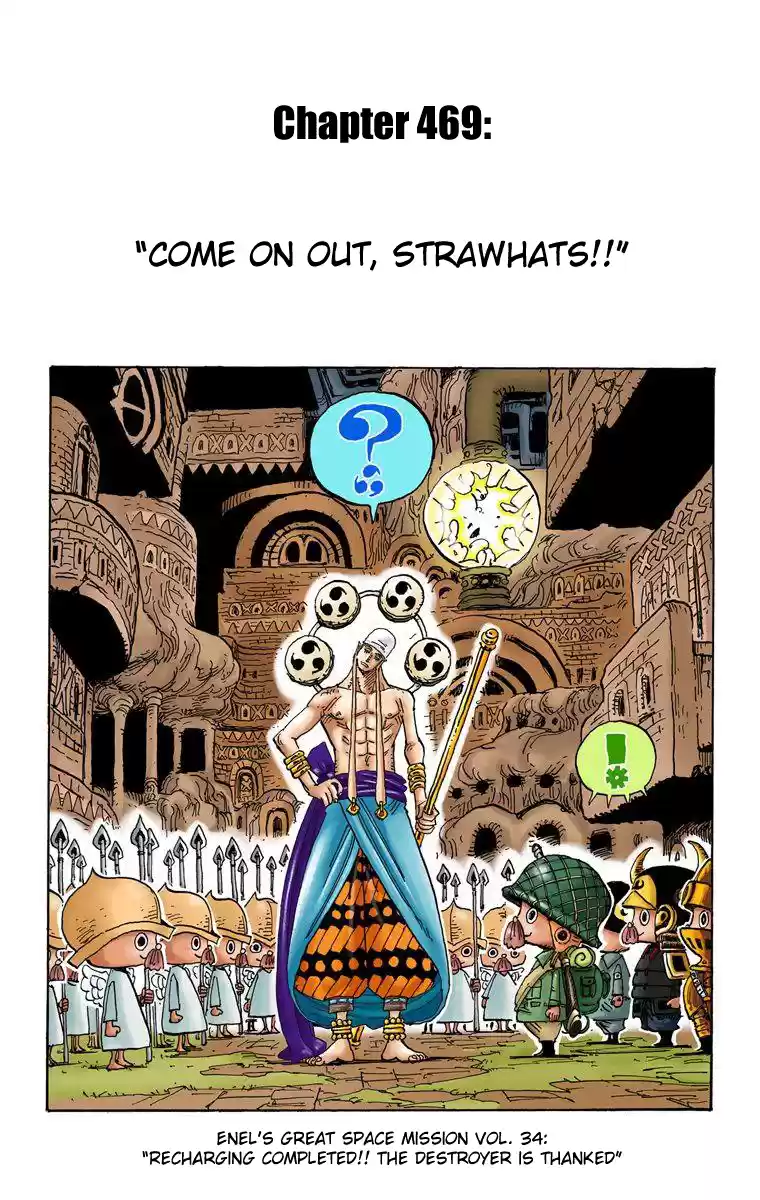 One Piece - Digital Colored Comics Vol.48 Chapter 469: Come On Out, Strawhats!!