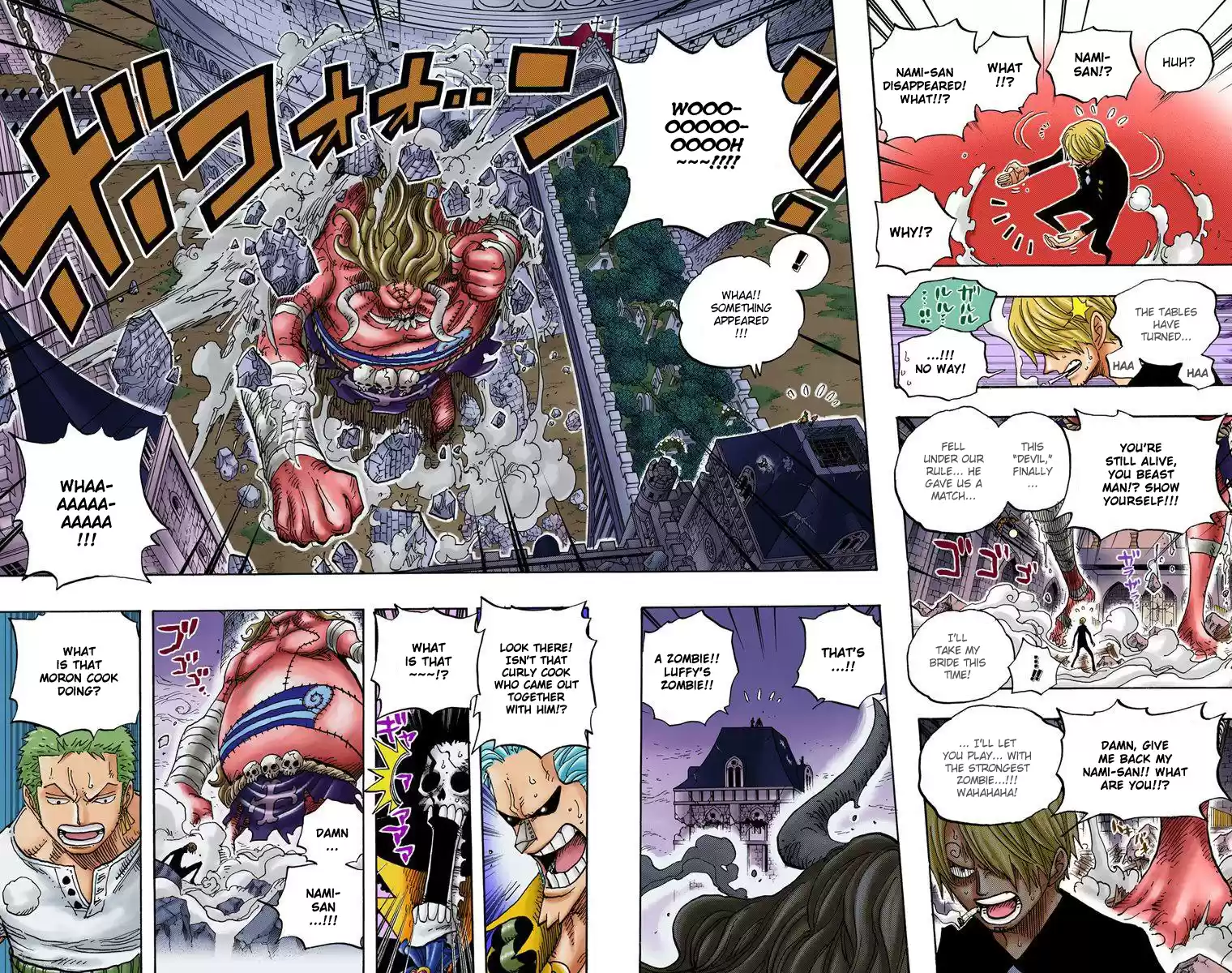 One Piece - Digital Colored Comics Vol.48 Chapter 469: Come On Out, Strawhats!!