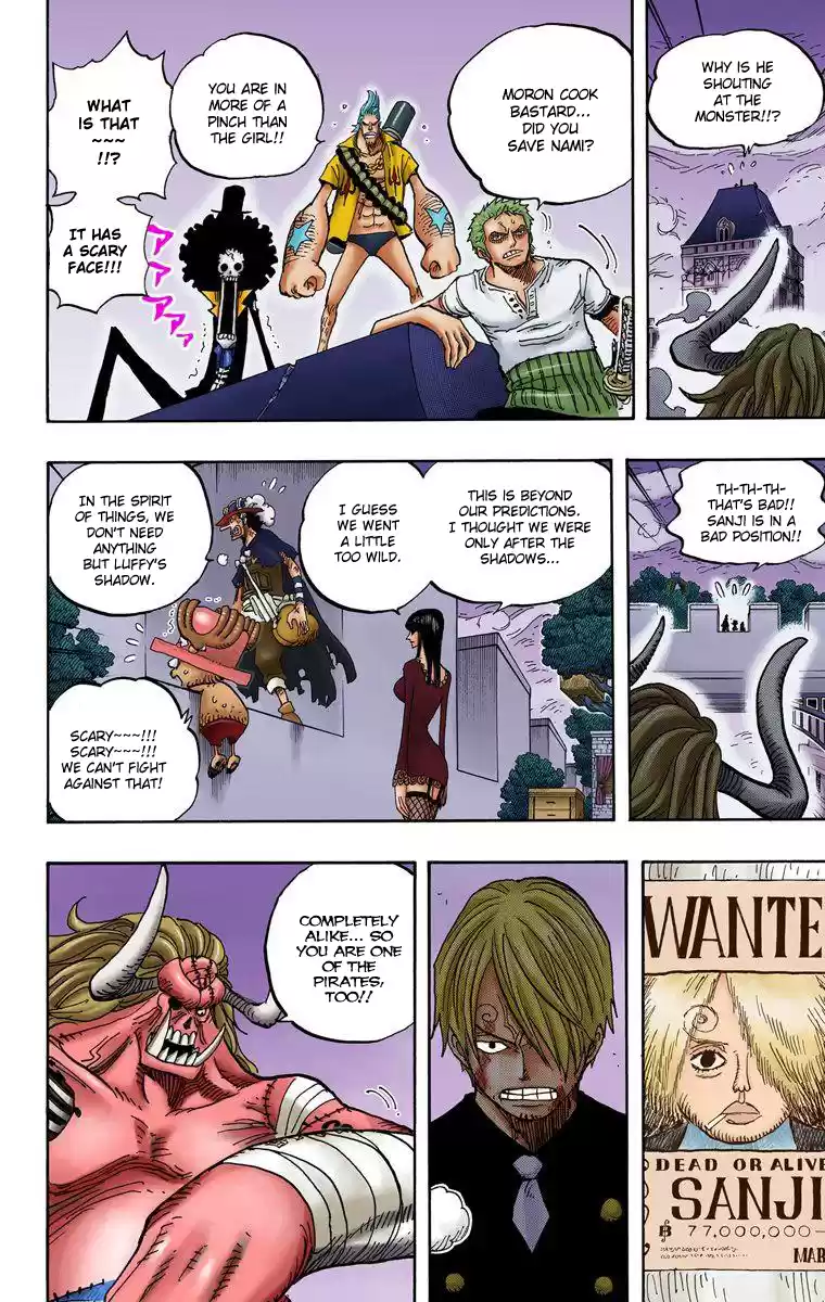 One Piece - Digital Colored Comics Vol.48 Chapter 470: Oz Vs The Strawhat Crew