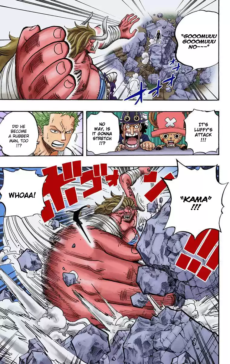 One Piece - Digital Colored Comics Vol.48 Chapter 470: Oz Vs The Strawhat Crew