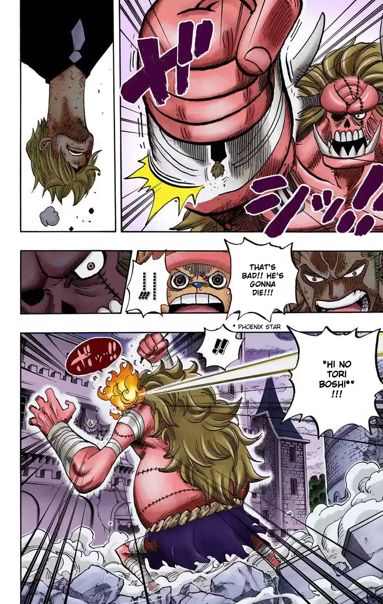 One Piece - Digital Colored Comics Vol.48 Chapter 470: Oz Vs The Strawhat Crew