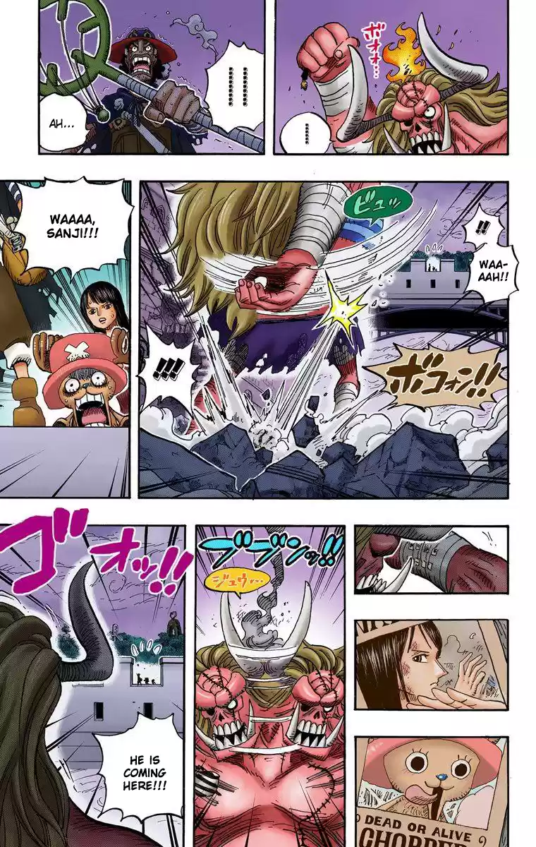 One Piece - Digital Colored Comics Vol.48 Chapter 470: Oz Vs The Strawhat Crew