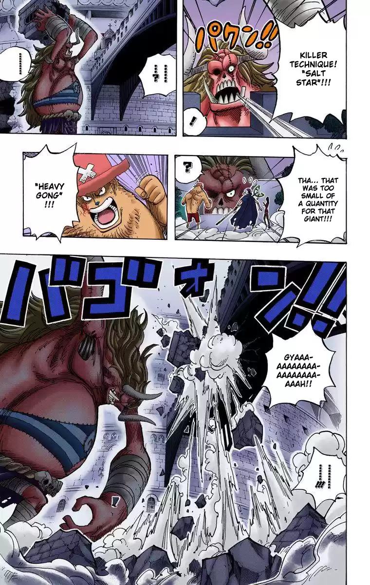 One Piece - Digital Colored Comics Vol.48 Chapter 470: Oz Vs The Strawhat Crew