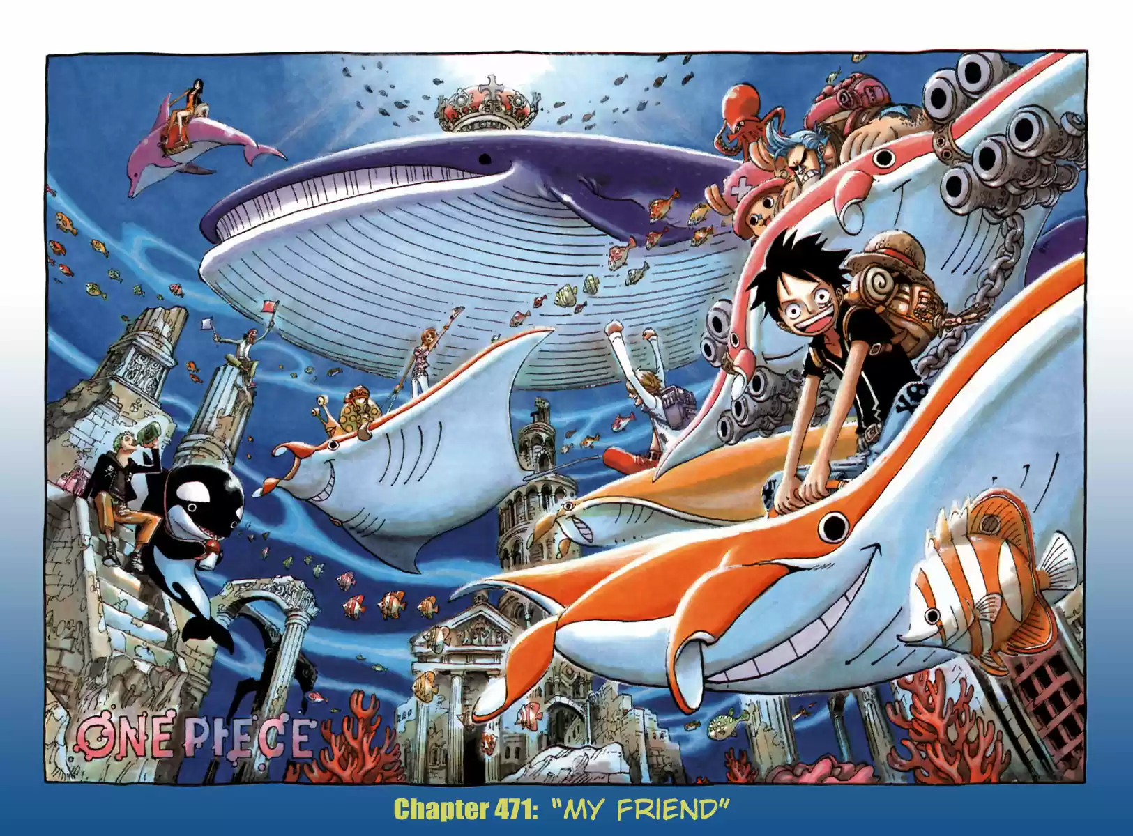 One Piece - Digital Colored Comics Vol.49 Chapter 471: My Friend