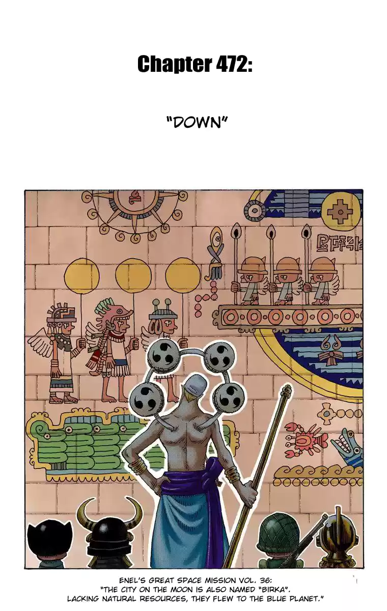 One Piece - Digital Colored Comics Vol.49 Chapter 472: Down