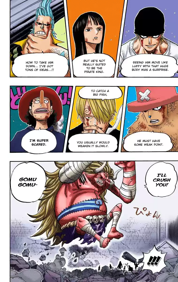 One Piece - Digital Colored Comics Vol.49 Chapter 472: Down