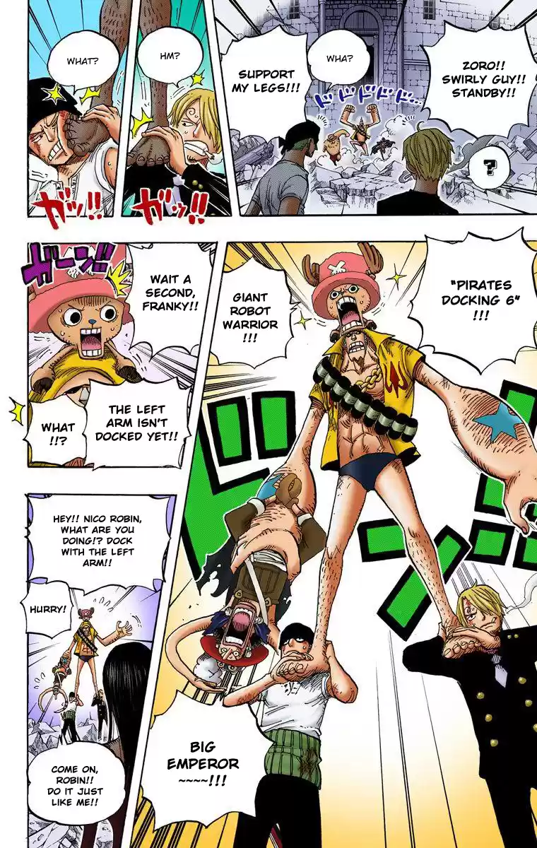 One Piece - Digital Colored Comics Vol.49 Chapter 472: Down