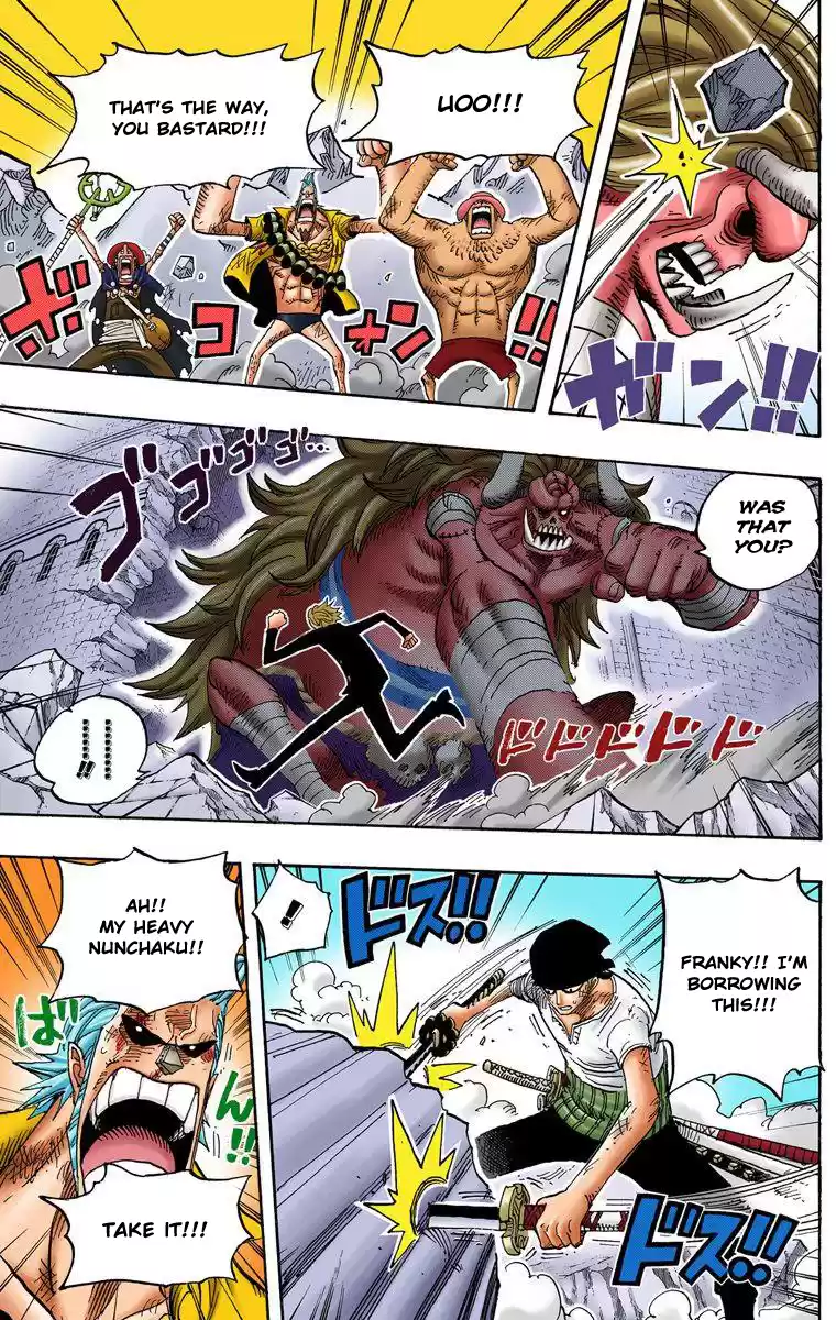 One Piece - Digital Colored Comics Vol.49 Chapter 472: Down
