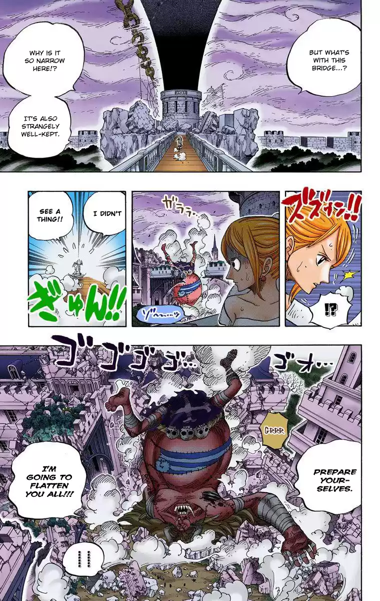 One Piece - Digital Colored Comics Vol.49 Chapter 473: Shichibukai Bartholomew Kuma Appears