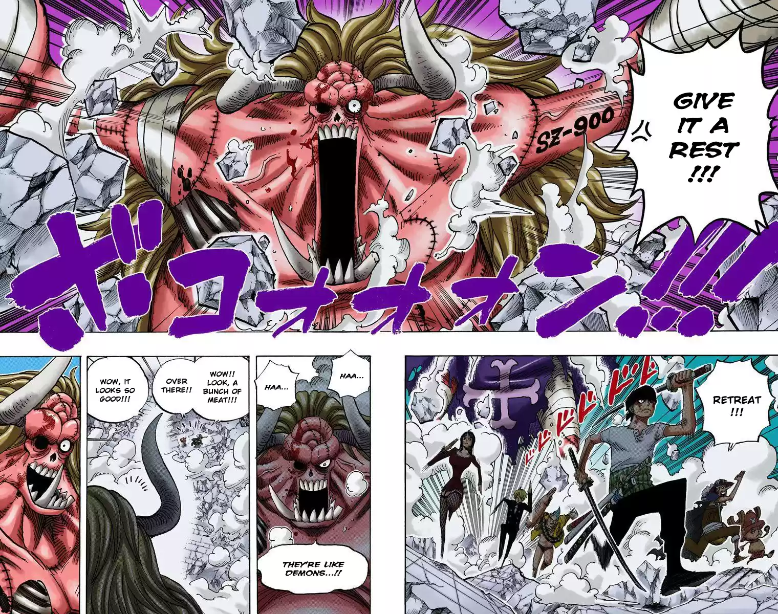 One Piece - Digital Colored Comics Vol.49 Chapter 473: Shichibukai Bartholomew Kuma Appears