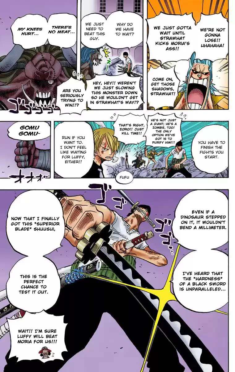 One Piece - Digital Colored Comics Vol.49 Chapter 473: Shichibukai Bartholomew Kuma Appears