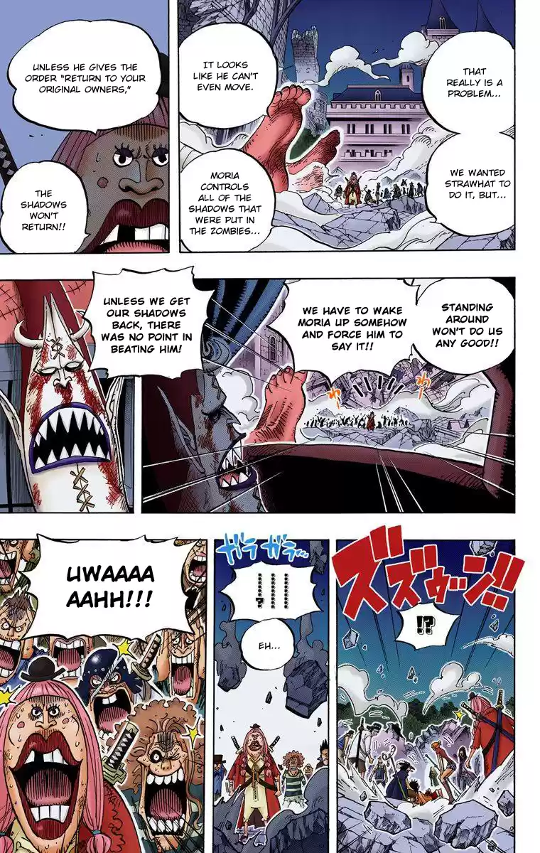 One Piece - Digital Colored Comics Vol.49 Chapter 480: Interception