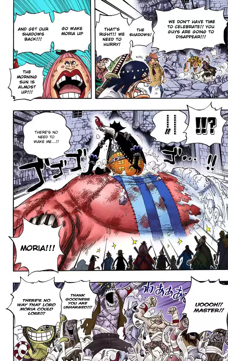 One Piece - Digital Colored Comics Vol.49 Chapter 481: Shadow's Asgard