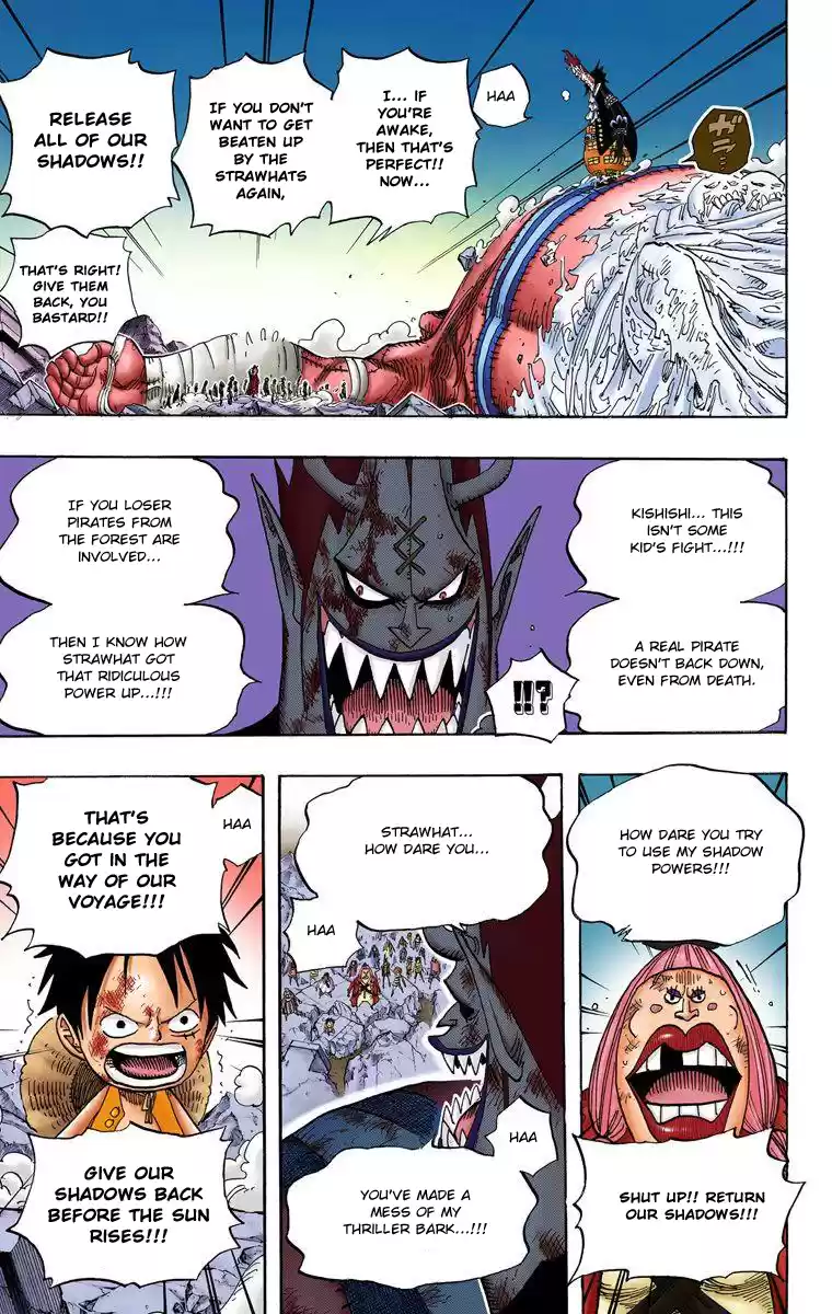 One Piece - Digital Colored Comics Vol.49 Chapter 481: Shadow's Asgard