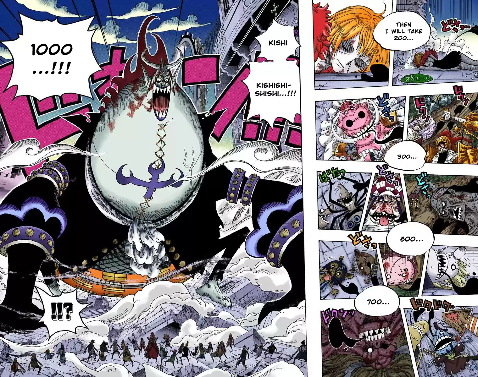One Piece - Digital Colored Comics Vol.49 Chapter 481: Shadow's Asgard