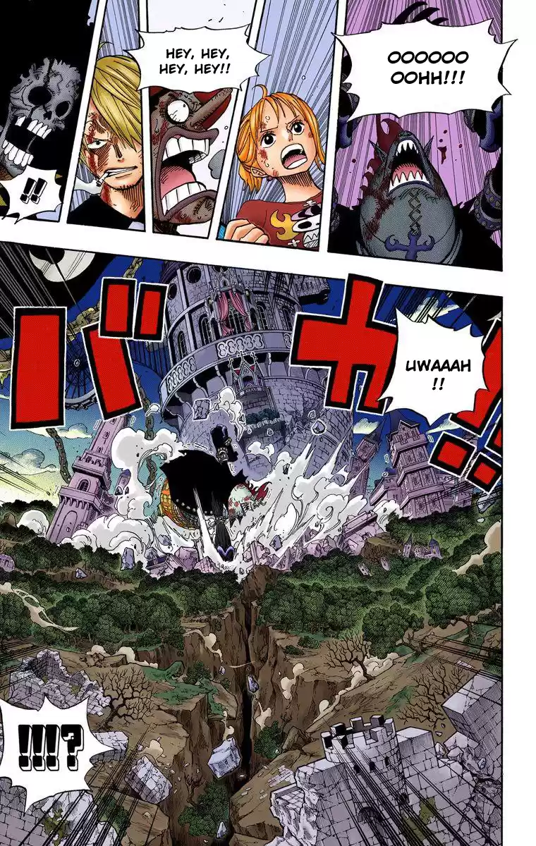 One Piece - Digital Colored Comics Vol.49 Chapter 481: Shadow's Asgard