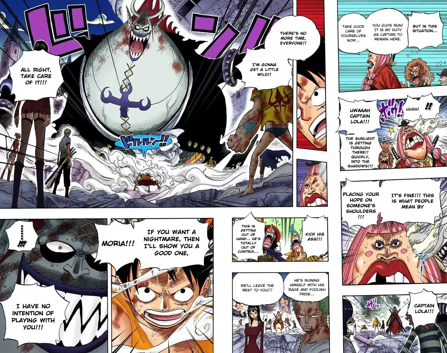 One Piece - Digital Colored Comics Vol.49 Chapter 481: Shadow's Asgard