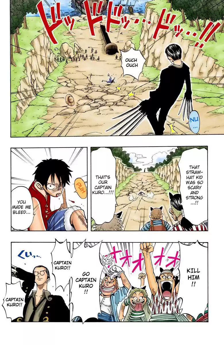 One Piece - Digital Colored Comics Vol.5 Chapter 37: Kuro, The Pirate With 100 Plans