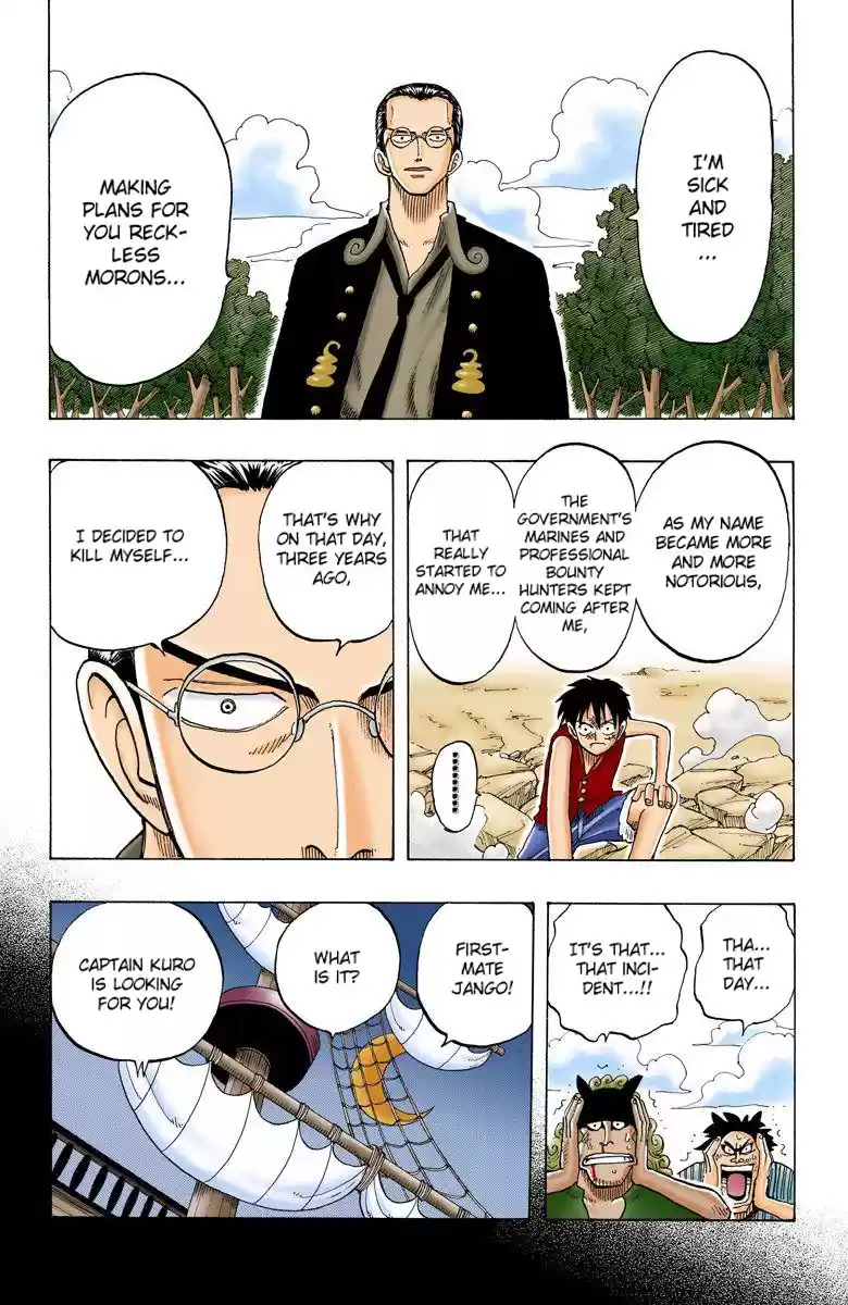 One Piece - Digital Colored Comics Vol.5 Chapter 37: Kuro, The Pirate With 100 Plans