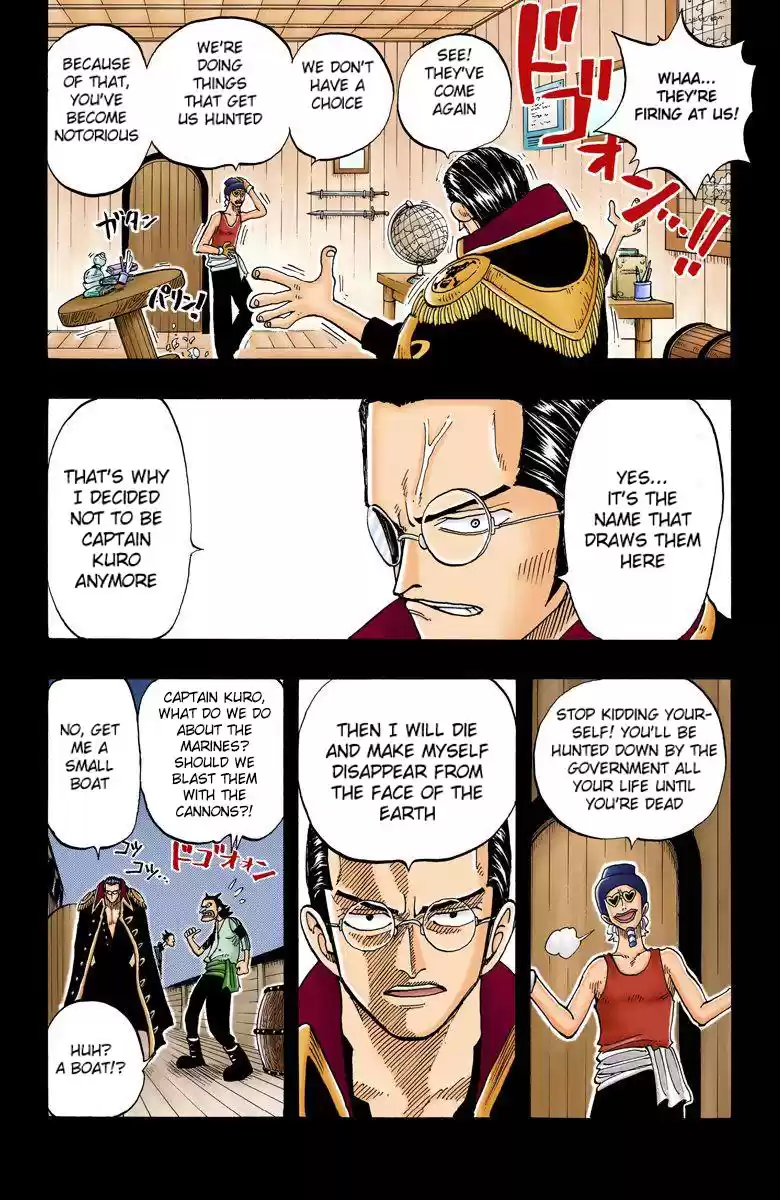 One Piece - Digital Colored Comics Vol.5 Chapter 37: Kuro, The Pirate With 100 Plans