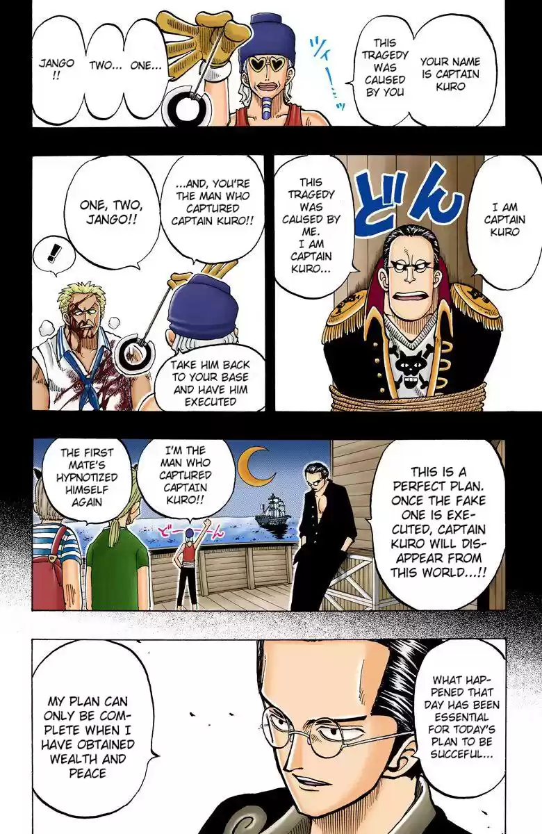 One Piece - Digital Colored Comics Vol.5 Chapter 37: Kuro, The Pirate With 100 Plans