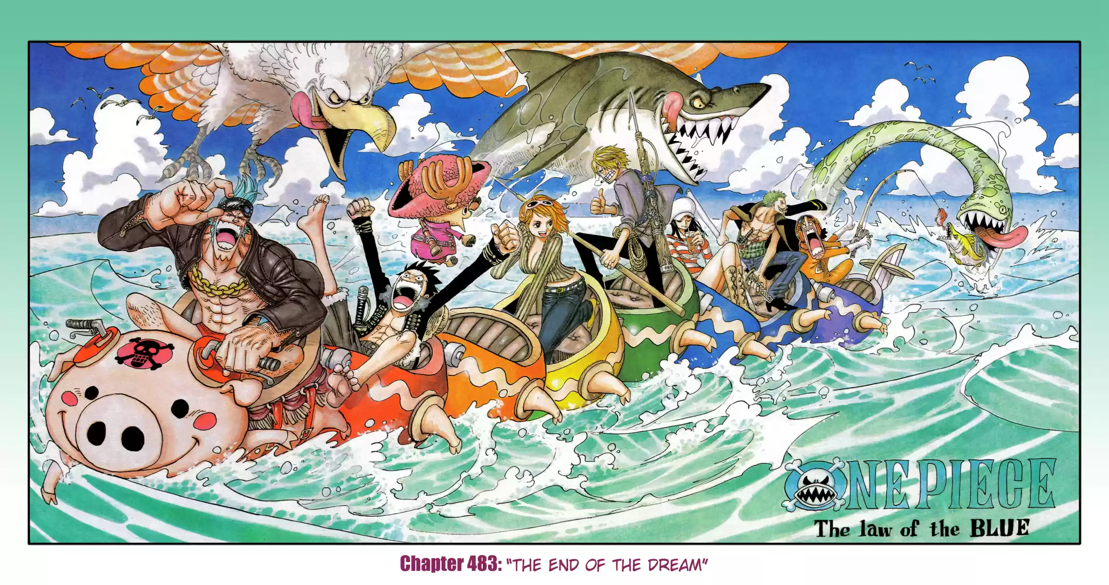 One Piece - Digital Colored Comics Vol.50 Chapter 483: The End Of The Dream