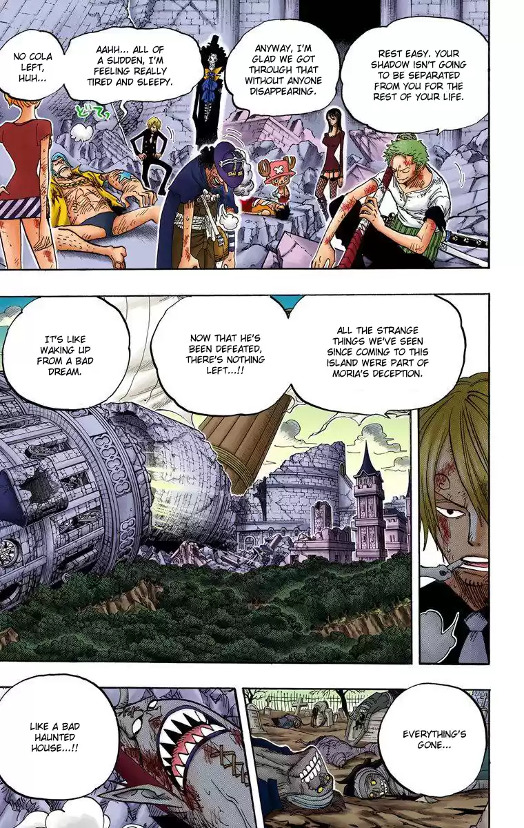One Piece - Digital Colored Comics Vol.50 Chapter 483: The End Of The Dream
