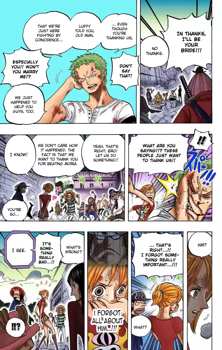 One Piece - Digital Colored Comics Vol.50 Chapter 483: The End Of The Dream