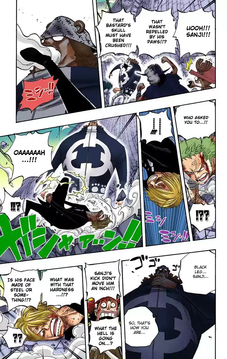One Piece - Digital Colored Comics Vol.50 Chapter 484: Puni