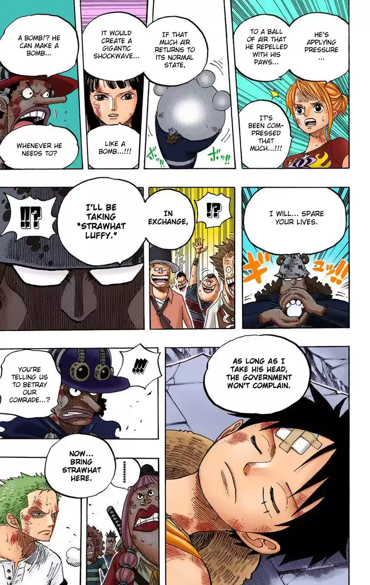 One Piece - Digital Colored Comics Vol.50 Chapter 484: Puni