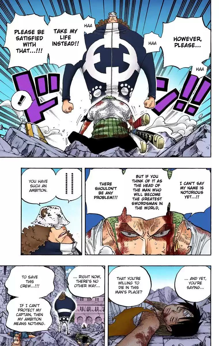 One Piece - Digital Colored Comics Vol.50 Chapter 485: Strawhat Pirates - Pirate Hunter Zoro