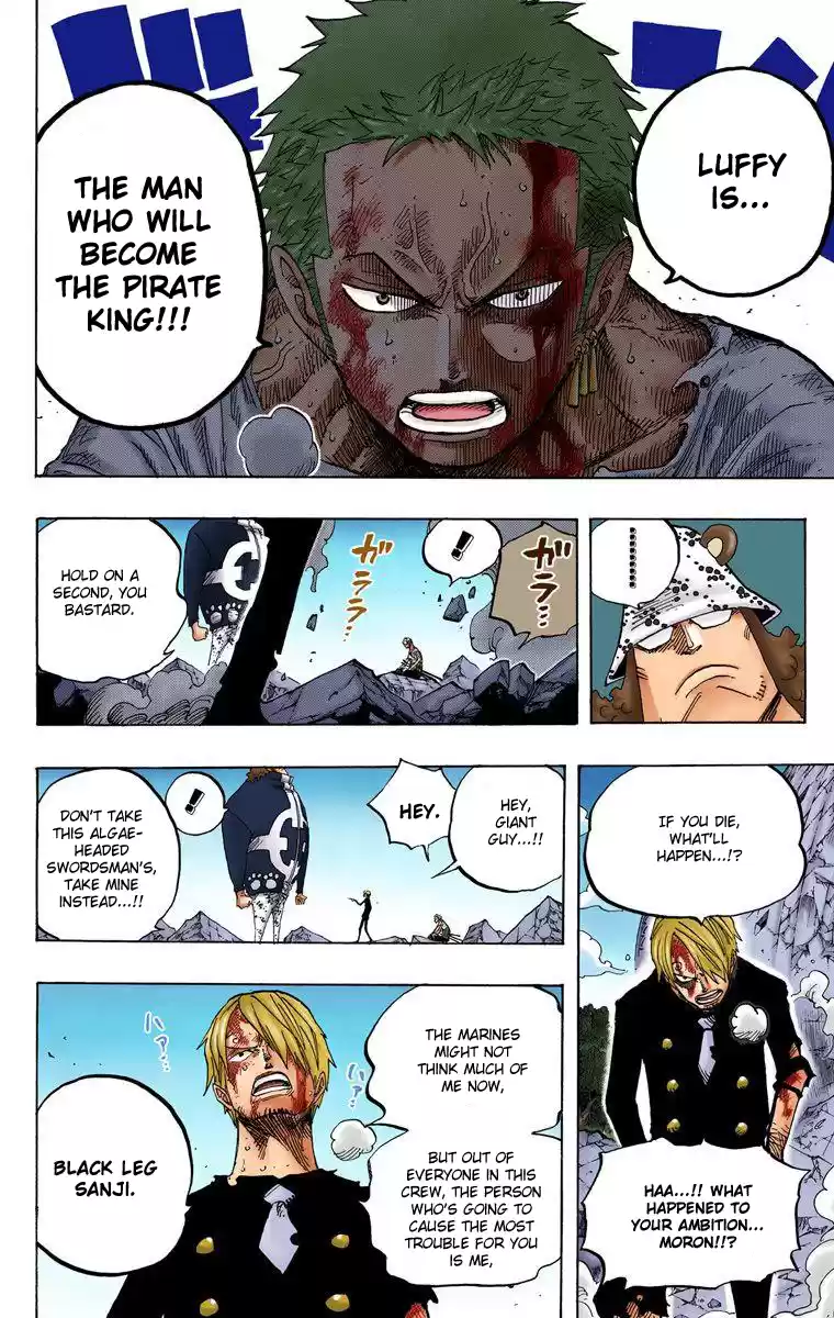 One Piece - Digital Colored Comics Vol.50 Chapter 485: Strawhat Pirates - Pirate Hunter Zoro