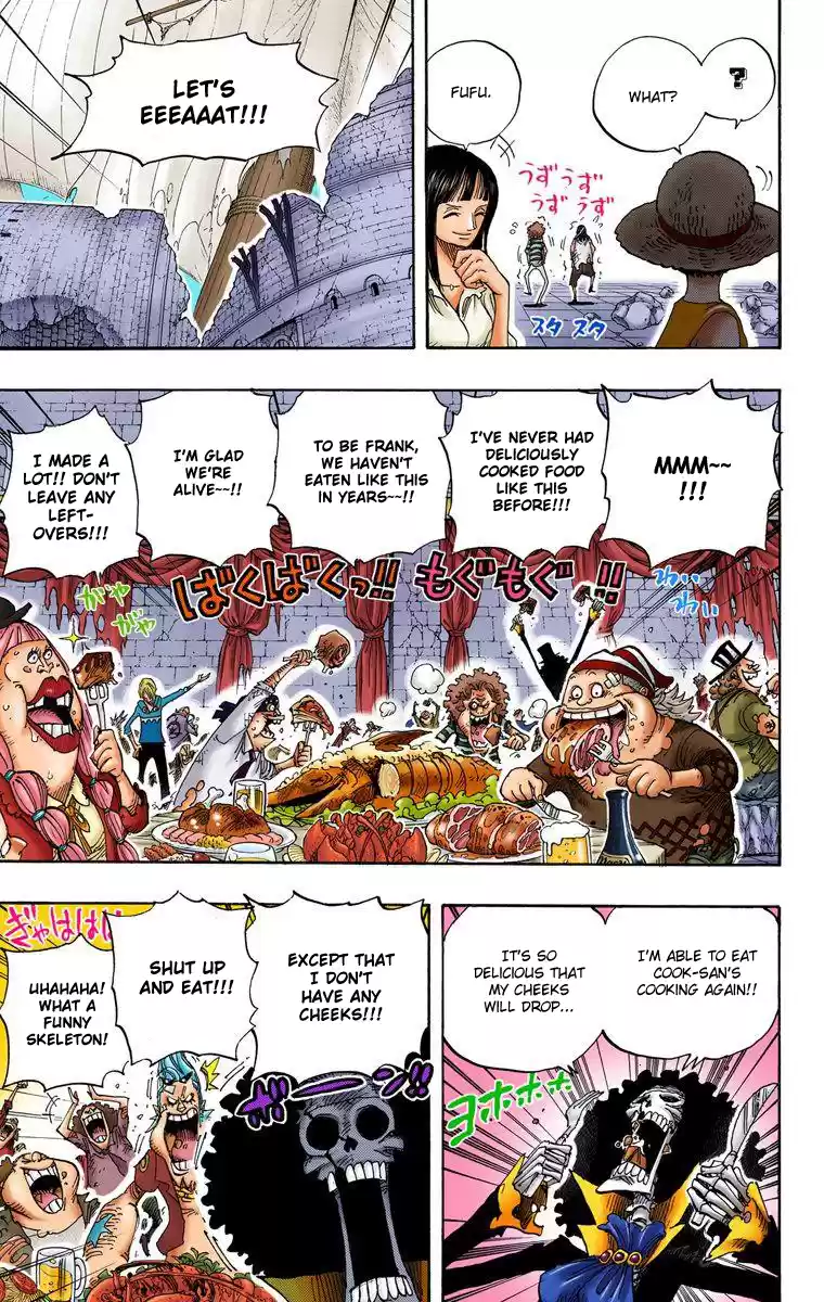 One Piece - Digital Colored Comics Vol.50 Chapter 486: Piano