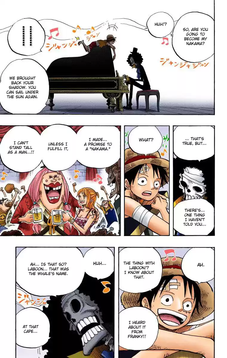 One Piece - Digital Colored Comics Vol.50 Chapter 486: Piano