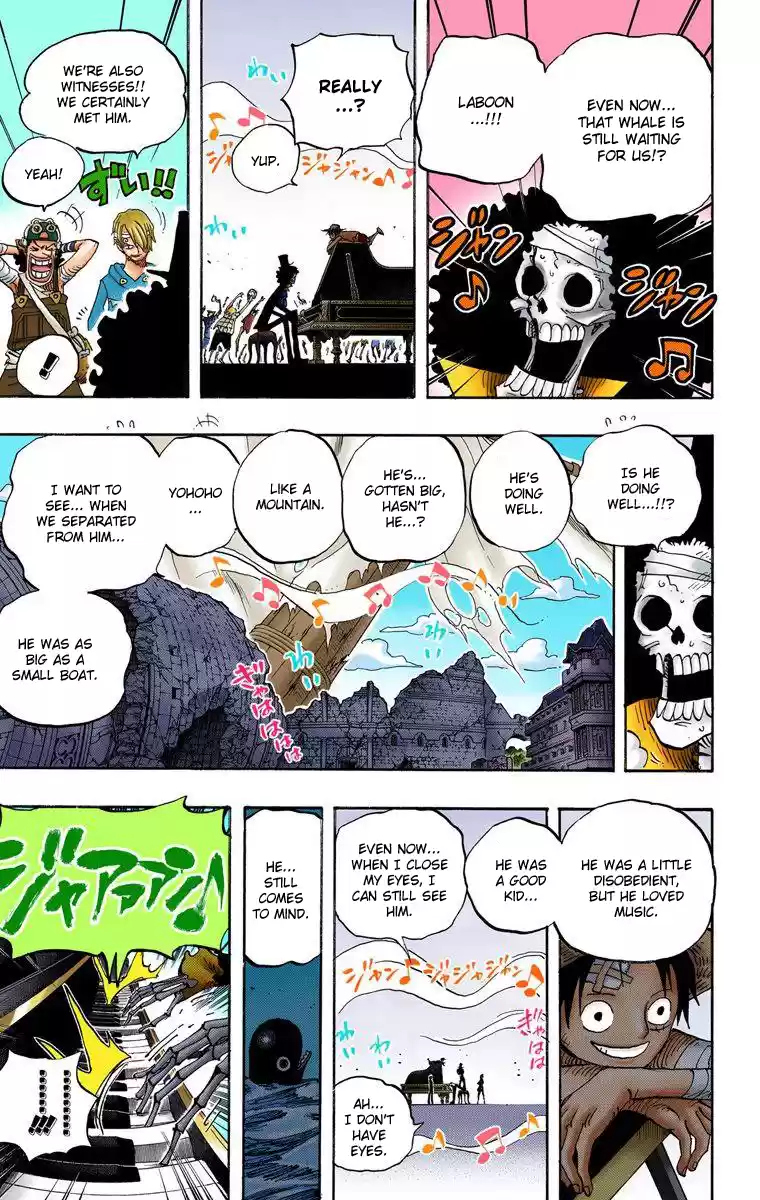 One Piece - Digital Colored Comics Vol.50 Chapter 486: Piano