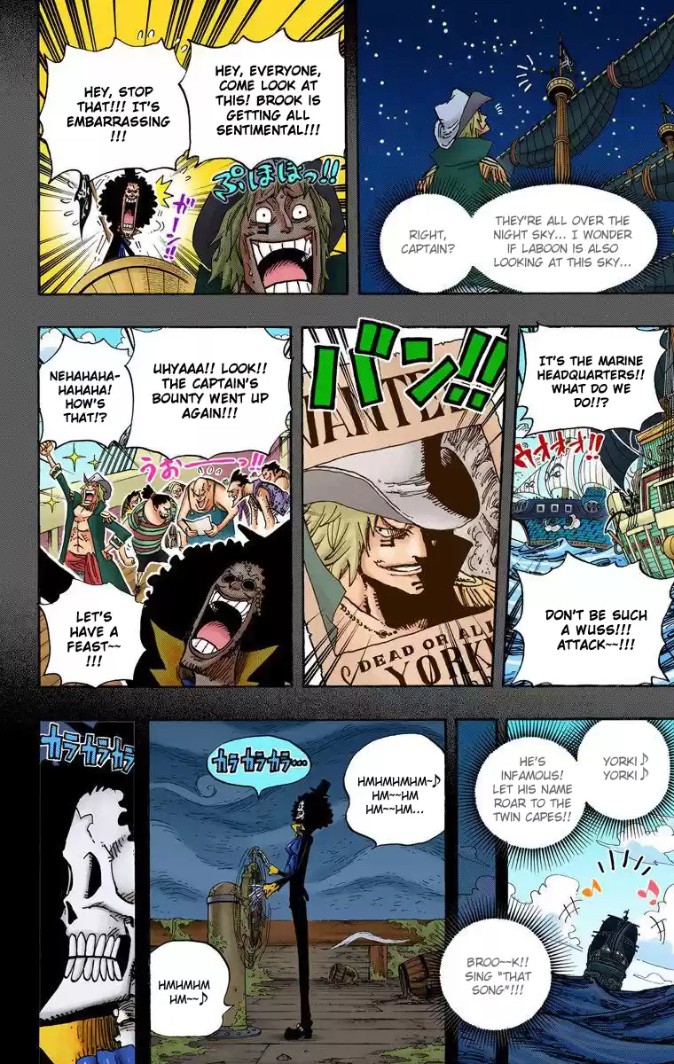 One Piece - Digital Colored Comics Vol.50 Chapter 487: That Song