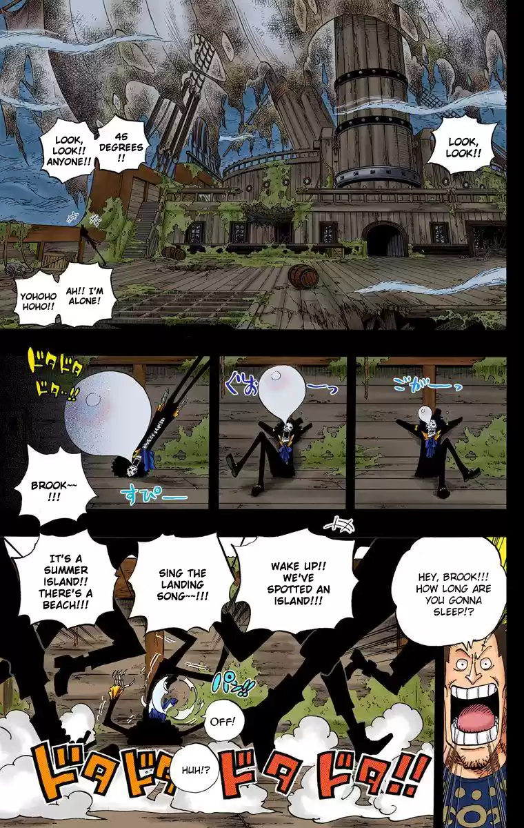 One Piece - Digital Colored Comics Vol.50 Chapter 488: The Song Of Life